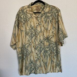 90s‎ SILK Hawaiian button down
